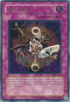 1Ultimate Rare - Fire Darts - CRV-EN049 Unlimited New Cybernetic-image
