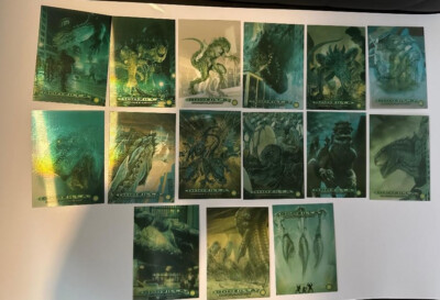 GODZILLA THE MOVIE JPP/AMADA 1995 MOTION #61-75 SET (15 DIFFERENT)-image