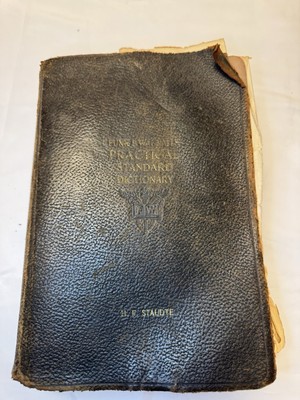 Vintage Funk & Wagnalls Standard Dictionary H.F. Staudte 1933-image