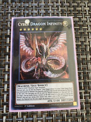 Cyber Dragon Infinity Secret Rare BOSH-EN094 Near Mint 1st Edition-image