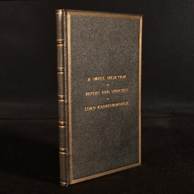 c1908 A Small Selection of Papers and Speeches by Lord Knaresborough Henry Me...-image