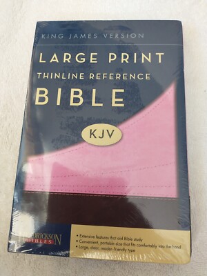 Holy Bible : King James Version Chocolate / Pink Flexisoft Imitation Leather ...-image