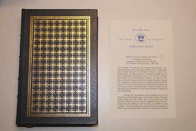 Andrew Johnson: Plebian and Patriot by Robert W. Winston, Easton Press-image