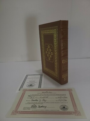EASTON PRESS John Danforth FAITH AND POLITICS SIGNED FIRST EDITION Leather -image