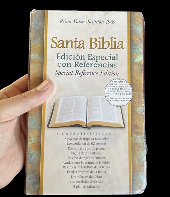 Santa Biblia Edicion Especial Con Referencias Reina-Valera Revision 1960 New!-image