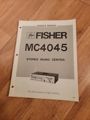 Fisher MC 4045 Stereo System Service Manual-image
