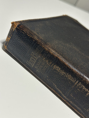 Holy Bible Scofield Reference Edition Concordance Oxford 1917 Antique-image