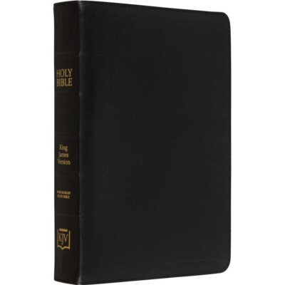 KJV Classic Leather Bound Study Bible with Wide Margin and Scofield Annotations-image