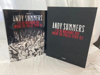 THE POLICE 1980-1983 Signed TASCHEN Andy Summers I'LL BE WATCHING YOU Limited Ed-image