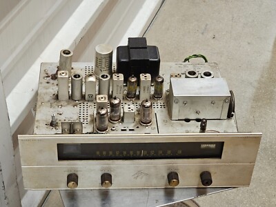 FISHER KM-60 Strata Kit Tube Stereo Multiplex FM Tuner (WORK)-image