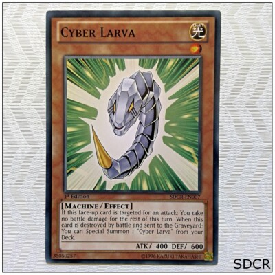 Cyber Larva - SDCR-EN007 - Common 1st Edition Yugioh-image