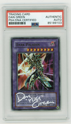 PSA Signed Dan Green Dark Paladin DPYG-EN016 1st Edition Ultra Rare-image