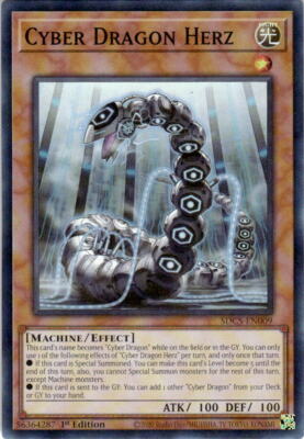 Structure Deck: Cyber Strike #SDCS-EN009 Cyber Dragon Herz-image