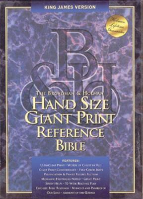 KJV Hand Size Giant Print Reference; King Jam- leather bound, 1558197907, Editor-image