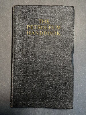 The Petroleum Handbook, by Stephen O. Andros - 1919 - 1st, Flexible Leather Book-image