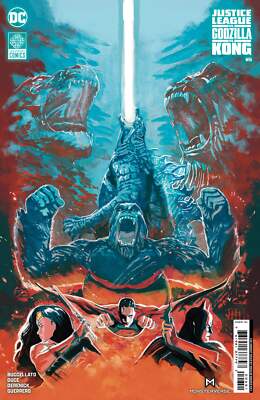 Justice League Vs Godzilla Vs Kong #6 (Of 7) E 1:50 Nikolas Draper-Ivey Card Sto-image