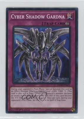 2017 Yu-Gi-Oh! Legendary Dragon Decks 1st Edition Cyber Shadow Gardna 3g6-image