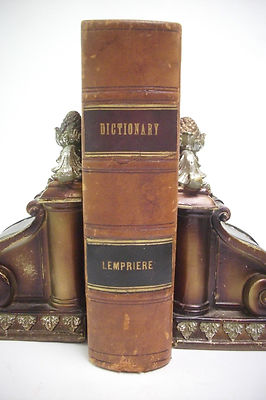 1816 CLASSICAL DICTIONARY Proper Names PROVENANCE of CRAIGE FAMILY Leather-image