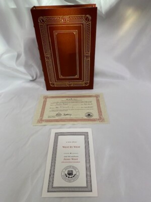 Easton press - Signed 1st Edition - WEST BY WEST BY JERRY WEST-image