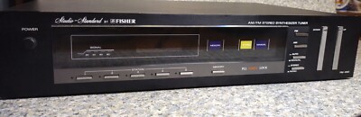 Vintage Fisher Tuner FM-660 Studio Standard AM FM Stereo Synthesizer Tuner Works-image