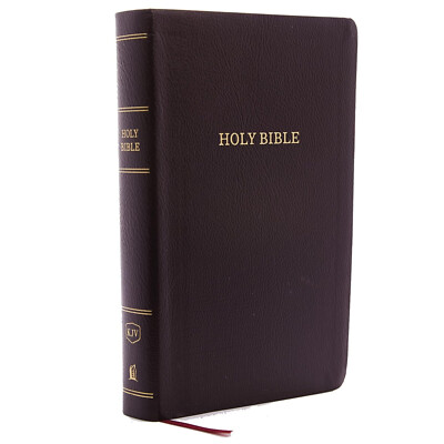 KJV Ref Giant Print Bonded Leather Burgundy Indexed BRAND NEW in Shrink Wrap!!!-image