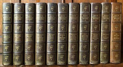 Kate Douglas Wiggin / Writings 10 volumes limited signed in fine leather 1923-image