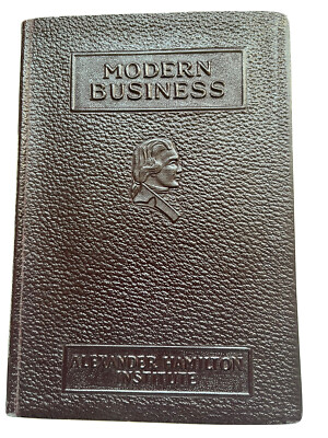 Modern Business - Accounting Principles - 1949 Alexander Hamilton Institute -image