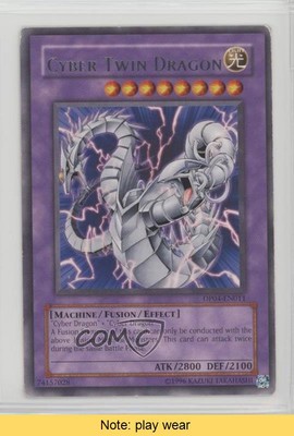 Cyber Twin Dragon Unlimited YuGiOh Zane Truesdale Duelist Pack #DP04-EN011 0b5-image