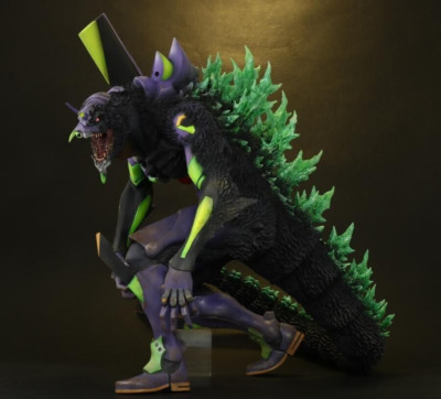 Godzilla vs. Eva figure Toho 30cm Series Evangelion Unit 01 “G” Awakening New-image