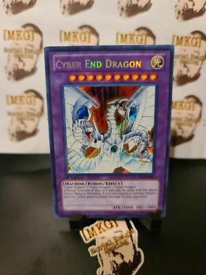 Yugioh Cyber End Dragon LCGX-EN181 Secret RARE 1st Edition NEAR MINT-image