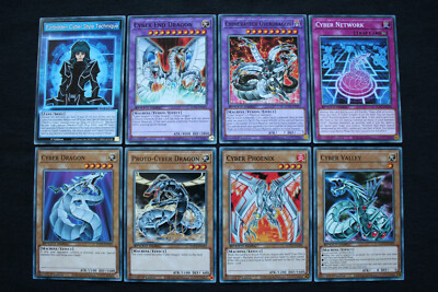 Cyber End Dragon deck set (Chimeratech Overdragon, Proto, Network...) [Mint]-image