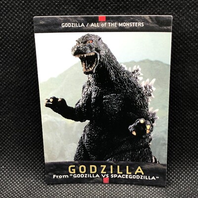 Godzilla Card TCG No.60 Toho Movie BANDAI 1996 1ST ED Japanese Japan-image