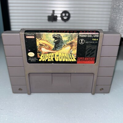 Super Godzilla - Super Nintendo Entertainment System (SNES) Tested/Working-image