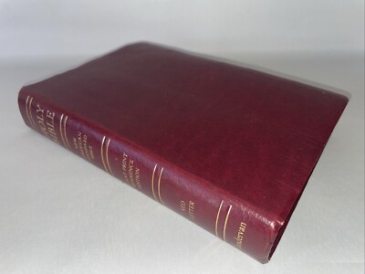 NASB New American Standard giant print Reference Bible Red Letter Leather Look.-image