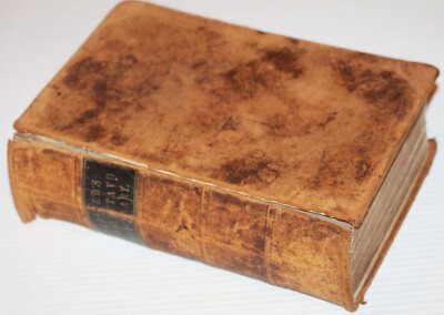 Antique 1851 - Webster's American Dictionary of the English Language Leather HC-image