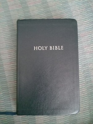 Holy Bible KJV Words of Christ in Red References, Bonded Leather, 1994 Zondervan-image