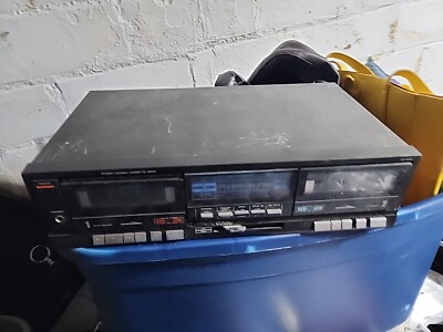 FISHER STEREO DOUBLE CASSETTE DECK CR-W55-image