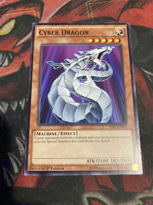 Yu-Gi-Oh! TCG Cyber Dragon Starter Deck: Saber Force YS15-ENF05 1st Edition-LP-image