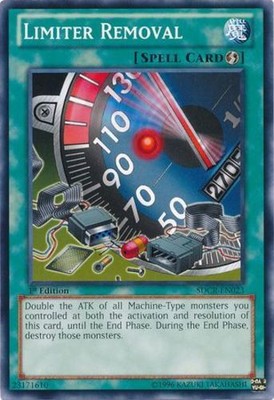 Limiter Removal - SDCR-EN023 - Common - 1st Edition - Heavily Played-image