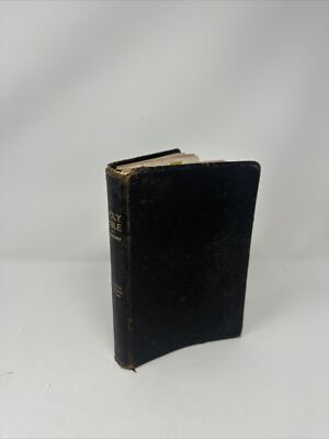 Holy Bible Scofield Reference Edition KJV 1945 KJV Oxford Black Morocco Leather-image