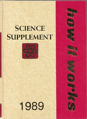 How it works 1989 science supplement (Science Annual) [Franklin Watts / Grolier]-image