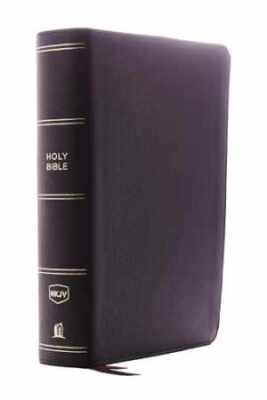 NKJV, Single-Column Reference Bible, - Leather Bound, by Thomas Nelson - Good-image