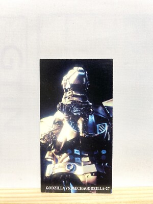 Mecha Godzilla Japanese Monster Encyclopedia 2 Card SFX TCG TOHO No.27-image