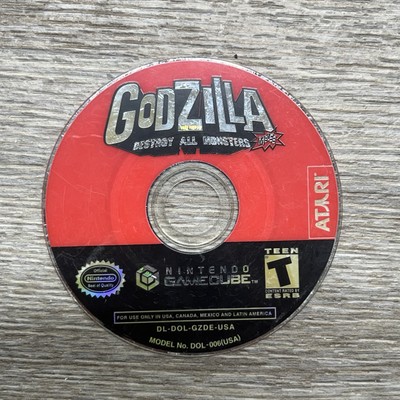 Godzilla: Destroy All Monsters Melee (Nintendo GameCube, 2002) Disc Only Tested-image