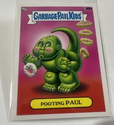 GARBAGE PAIL KIDS INTERGOOLACTIC 60a POOTING PAUL CARD-image