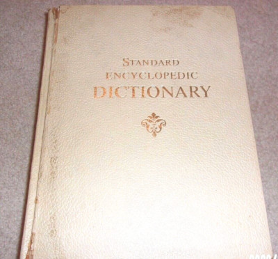 VTG 1969 STANDARD ENCYCLOPEDIC DICTIONARY NASA COLOR ASTRONAUT PHOTOS MISSIONS-image