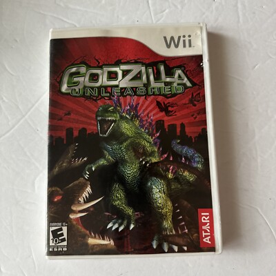 Godzilla Unleashed Case Only NO GAME Or Manual Nintendo Wii-image