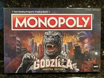 Monopoly Godzilla | Featuring Familiar Locations and Iconic Kaiju Monsters-image