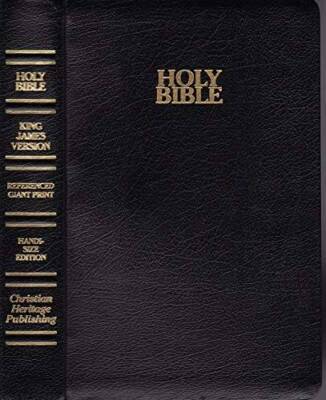 The Holy Bible (King James Version, Handi-size, Referenced Giant Print) - GOOD-image