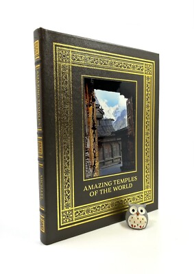 EASTON PRESS Amazing Temples of the World Kerrigan Leather Places of Worship-image